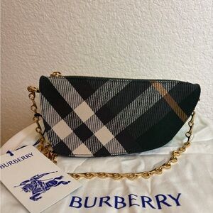 Burberry Shield woven cross-body bag Women's Bag